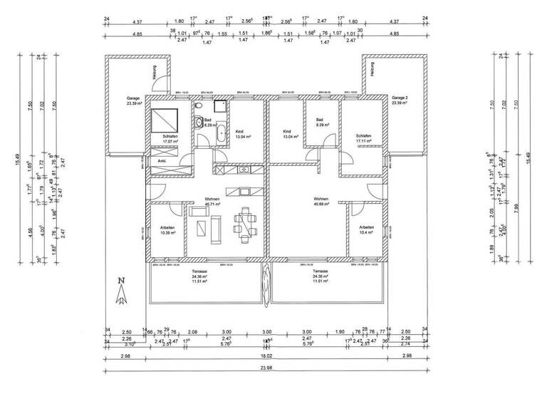Bungalow zum Kauf - Erstbezug 430.000 € 4 Zimmer 106,1 m² 250 m² Grundstück Burglengenfeld 93133