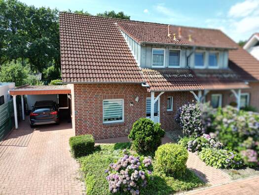 Doppelhaushälfte zum Kauf 229.000 € 4 Zimmer 107 m² 458 m² Grundstück Obersteinbeck Recke 49509