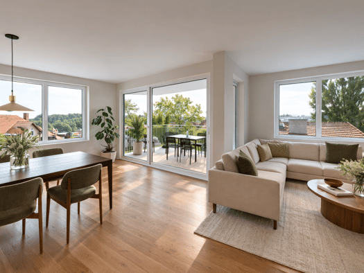 Wohnung zum Kauf - Neubau provisionsfrei 574.000 € 3 Zimmer 78,3 m² 1. Geschoss Alemannenstraße 11 Holzgerlingen 71088