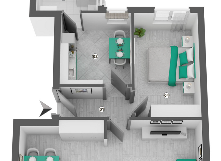 Wohnung zum Kauf als Kapitalanlage geeignet 409.000 € 2 Zimmer 49 m² Eppendorf Hamburg 20251