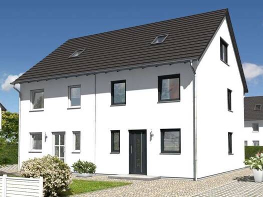Doppelhaushälfte zum Kauf provisionsfrei 401.784 € 4 Zimmer 128 m² 325 m² Grundstück Titz Titz 52445