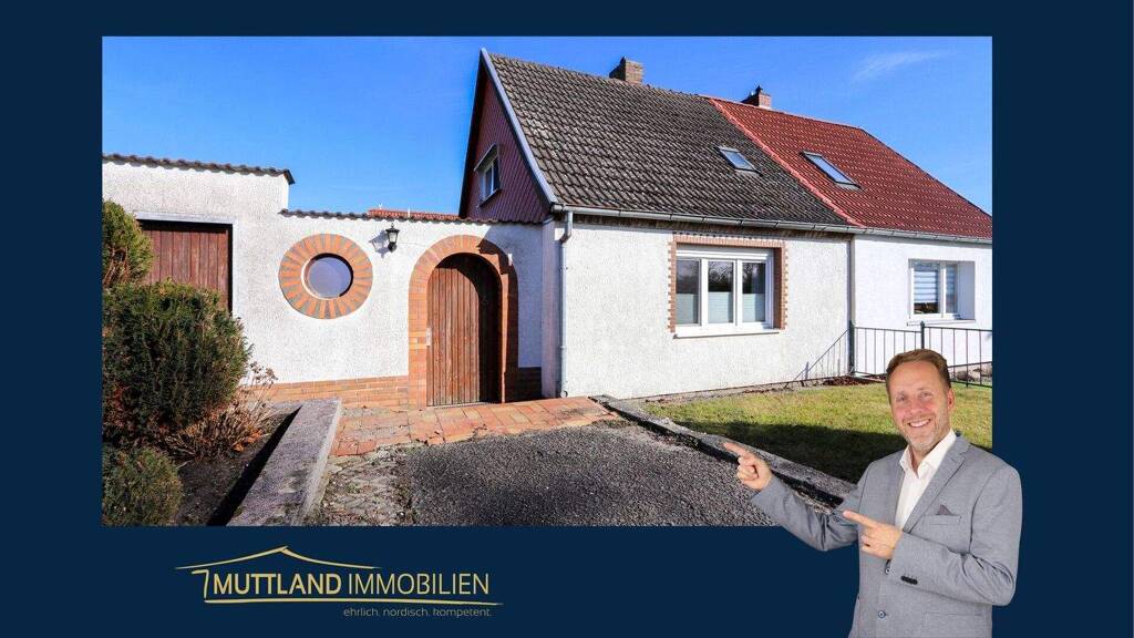 Doppelhaushälfte zum Kauf 385.000 € 4 Zimmer 120 m² 1.192 m² Grundstück Frankensiedlung Stralsund 18439