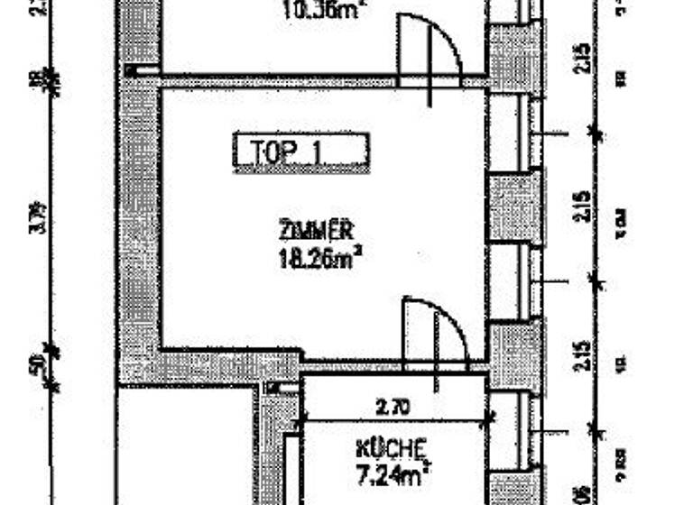 Wohnung zum Kauf 230.000 € 2 Zimmer 42 m² EG Wien 1050