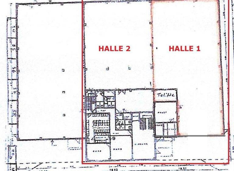 Lagerhalle zur Miete 1.051 m² Lagerfläche teilbar ab 443 m² Neckarsulm 74172