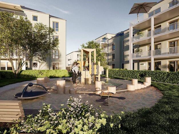 Wohnung zum Kauf - Neubau provisionsfrei 893.900 € 3 Zimmer 109 m² 3. Geschoss Offenbacher Landstraße 445 Oberrad Süd 60599