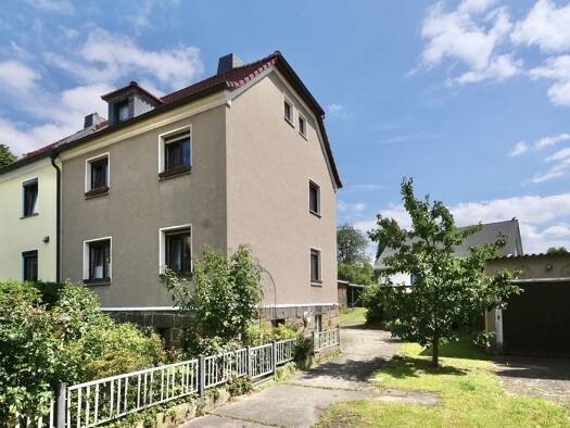 Doppelhaushälfte zum Kauf 199.000 € 4 Zimmer 116,3 m² 555 m² Grundstück Rockau Dresden 01328