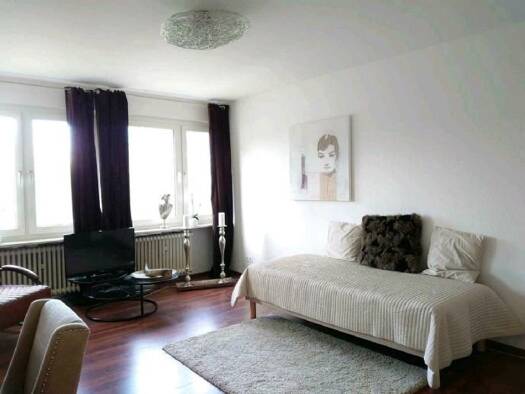 Wohnung zur Miete 895 € 1 Zimmer 38 m² 2. Geschoss Bergerhausen Stadtbezirk II 45136