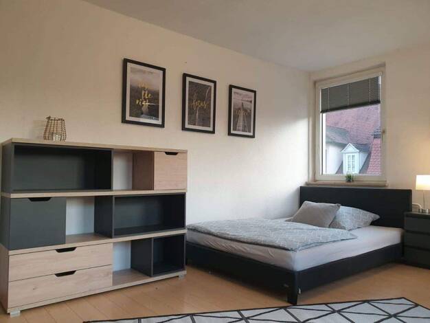 Studio zur Miete Wohnen auf Zeit 525 € 1 Zimmer 20 m² frei ab 15.03.2026 An der Kaiseraue 11 Grumme Bochum 44807