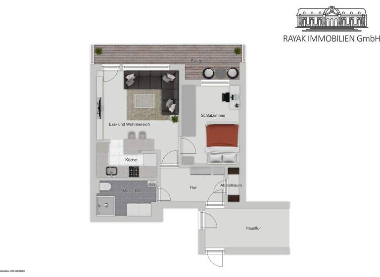 Wohnung zur Miete 555 € 2 Zimmer 57,5 m² 4. Geschoss frei ab sofort Wald Solingen 42719