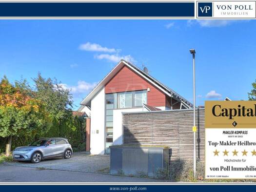 Einfamilienhaus zum Kauf 995.000 € 7 Zimmer 271 m² 555 m² Grundstück Biberach Heilbronn Biberach 74078