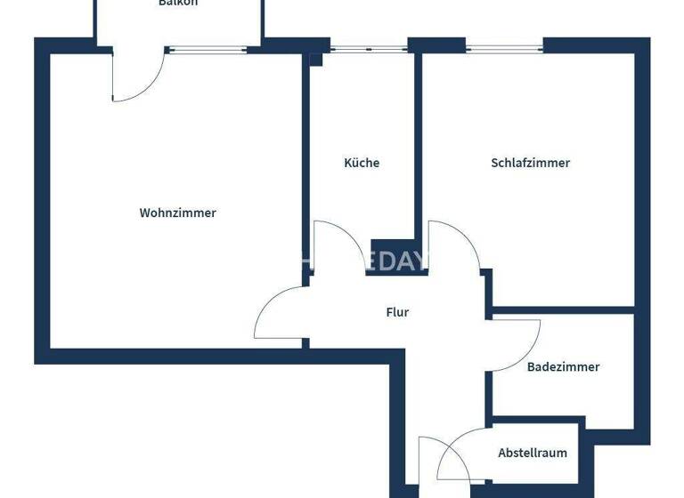 Wohnung zum Kauf 115.000 € 2 Zimmer 44 m² 2. Geschoss Kerpen 50171
