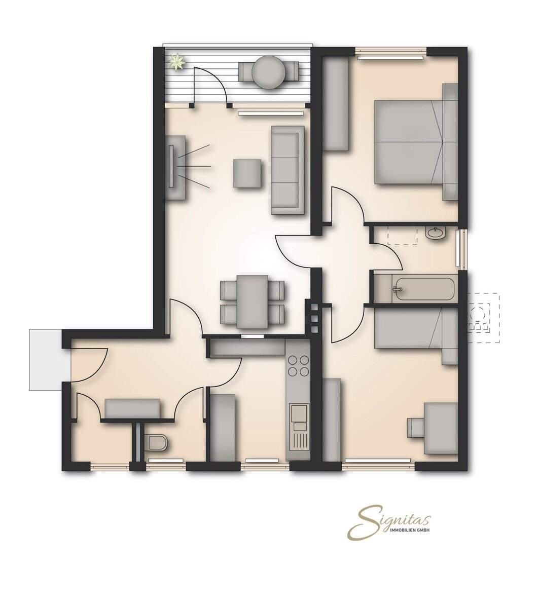 Wohnung zum Kauf 179.000 € 3 Zimmer 75 m²<br/>Wohnfläche Schwanenstadt 4690