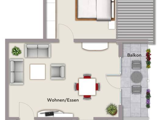 Wohnung zum Kauf 120.000 € 2 Zimmer 59 m² frei ab sofort Herrnsheim Worms 67547