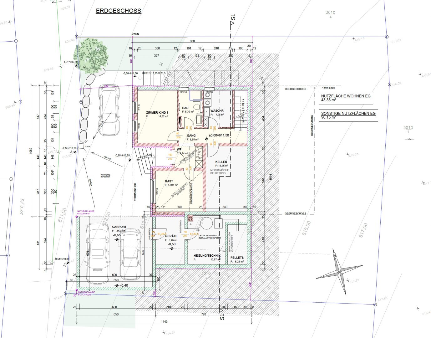 Einfamilienhaus zum Kauf 1.490.000 € 5 Zimmer 149 m²<br/>Wohnfläche 550 m²<br/>Grundstück Schwoich 6334