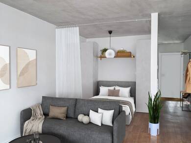 Wohnung zur Miete 1.390 € 1 Zimmer 43 m² 1. Geschoss frei ab sofort Hamburg 22335