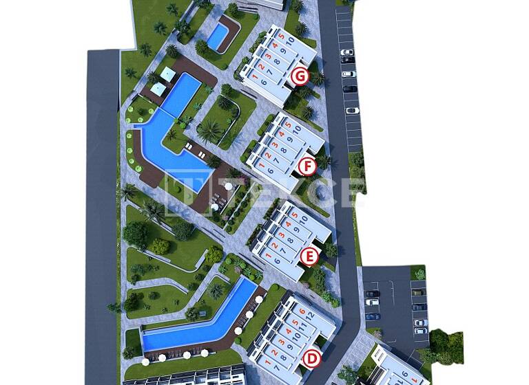 Studio zum Kauf 128.000 € 1 Zimmer 43 m² EG Gazimagusa 99640