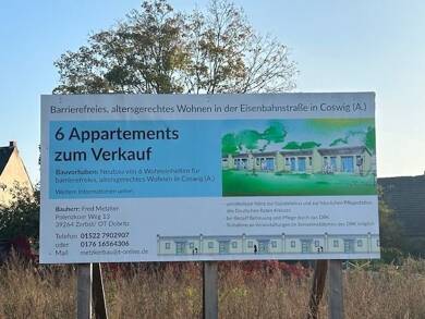 Grundstück zum Kauf 45.000 € 2.063 m² Grundstück Baugenehmigung vorhanden Eisenbahnstraße 25 Coswig Coswig (Anhalt) 06869