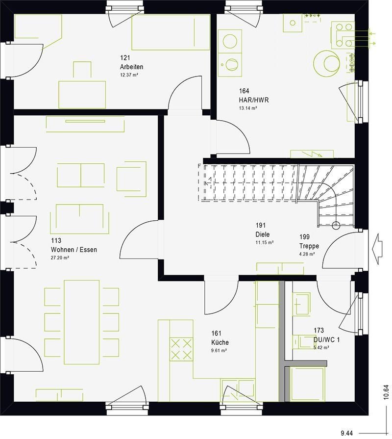 Einfamilienhaus zum Kauf provisionsfrei 289.000 € 5 Zimmer 150 m²<br/>Wohnfläche Trebsen Trebsen/Mulde 04687