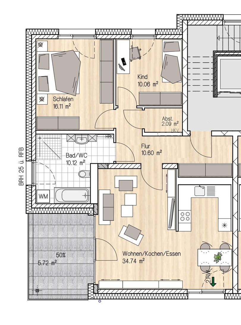 Wohnung zum Kauf provisionsfrei 276.000 € 3 Zimmer 89 m²<br/>Wohnfläche 2.<br/>Geschoss Hartmannsdorf 09232