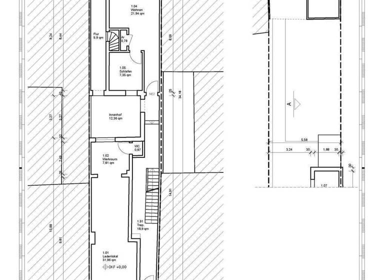 Gewerbeobjekt zum Kauf provisionsfrei als Kapitalanlage geeignet 450.000 € 273,8 m² 291 m² Grundstück Uerdingen Krefeld 47829