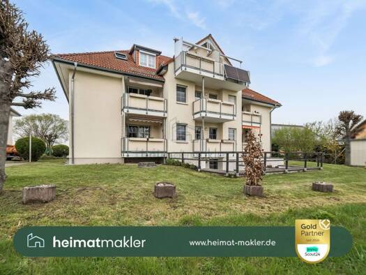 Wohnung zum Kauf 61.500 € 2 Zimmer 43,6 m² 1. Geschoss Delitzsch Delitzsch 04509