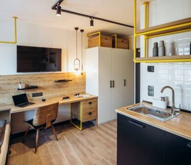 Studio zur Miete 795 € 1 Zimmer Käthe-Kollwitz-Straße 15 Neckarstadt Mannheim 68169