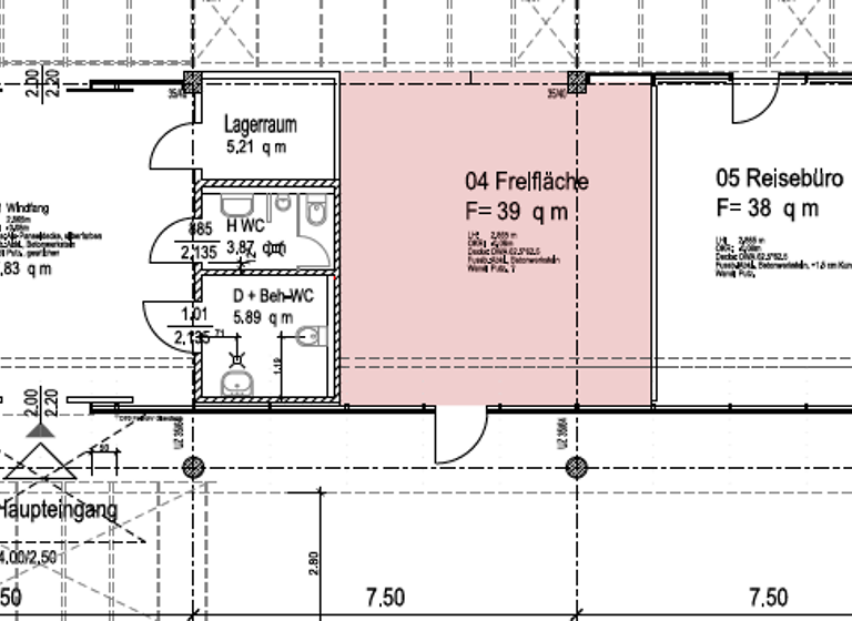 Verkaufsfläche zur Miete provisionsfrei 1 Zimmer 39 m² Verkaufsfläche Möllerung 11 Kücknitz Lübeck 23569