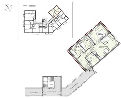 Wohnung zur Miete - Neubau nur mit Wohnberechtigungsschein 495 € 4 Zimmer 82,5 m² 1. Geschoss frei ab sofort Familie-Cohn-Str. 2 Vier Boizenburg/Elbe 19258