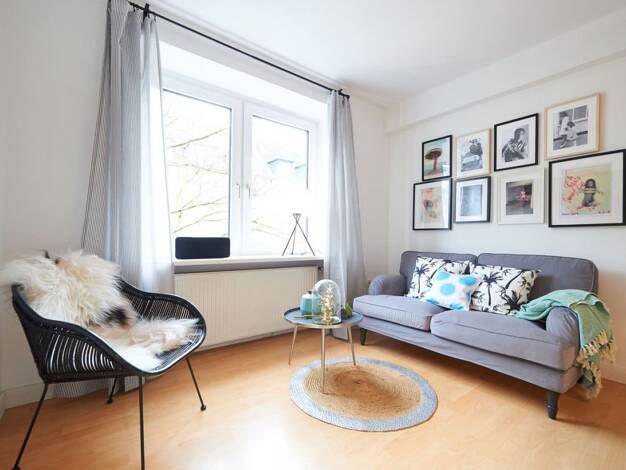 Wohnung zur Miete Wohnen auf Zeit 1.650 € 2 Zimmer 54 m² frei ab 01.04.2026 Oberbilk Düsseldorf 40227