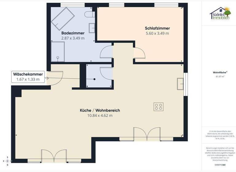 Penthouse zum Kauf 395.000 € 2 Zimmer 100 m² Mettendorf 54675