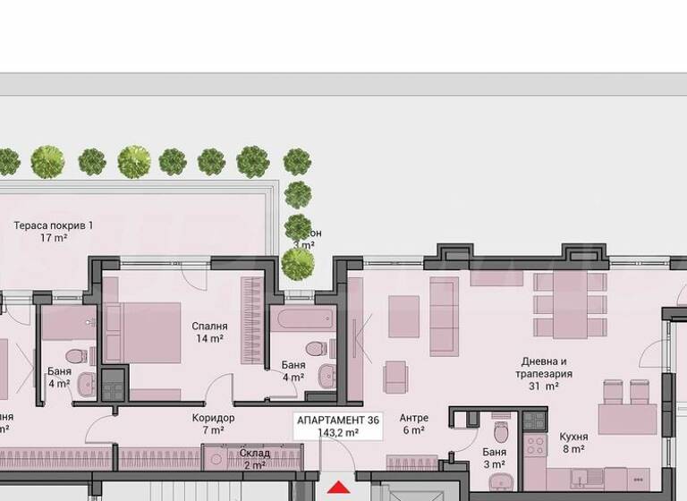 Studio zum Kauf 480.000 € 4 Zimmer 218 m² Sofia