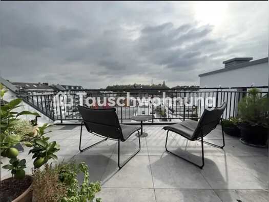 Penthouse zur Miete Tauschwohnung 1.100 € 2 Zimmer 53 m² 5. Geschoss Friedrichstadt Stadtbezirk 3 40215
