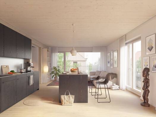 Wohnung zum Kauf - Erstbezug provisionsfrei 474.900 € 1,5 Zimmer 41,2 m² 2. Geschoss Unterbiberger Straße 15 Ramersdorf-Perlach München 81737