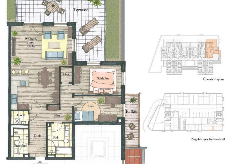 Wohnung zum Kauf - Erstbezug 1.062.000 € 3 Zimmer 118 m² 1. Geschoss Neuhaus Schliersee 83727