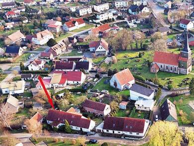 Doppelhaushälfte zum Kauf 29.000 € 1 Zimmer 125 m² 890 m² Grundstück Rundstraße 41 Krien 17391