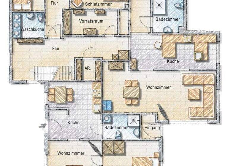Einfamilienhaus zum Kauf provisionsfrei 599.000 € 7 Zimmer 244,2 m² 2.457 m² Grundstück Velde Detern 26847