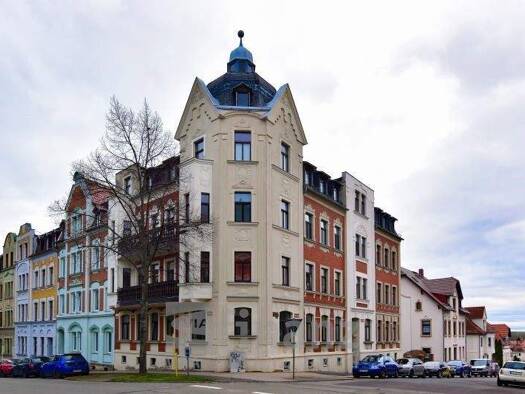 Wohnung zur Miete 450 € 3 Zimmer 75,4 m² Ziegelstraße 55 Meerane 08393