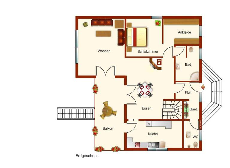 Einfamilienhaus zum Kauf 890.000 € 9 Zimmer 276 m² 1.479 m² Grundstück Wollbach Kandern 79400