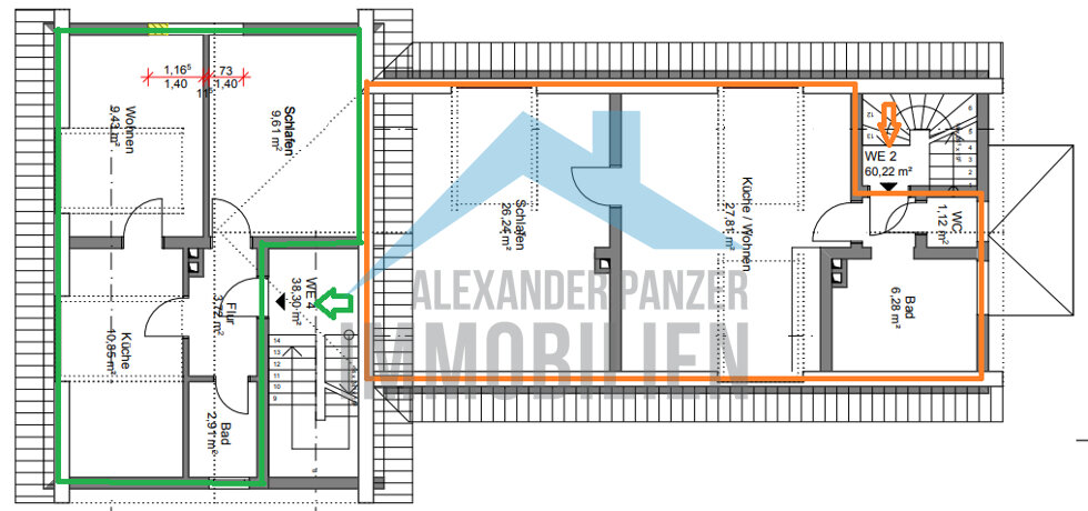 Mehrfamilienhaus zum Kauf 419.900 € 10 Zimmer 268 m²<br/>Wohnfläche 901 m²<br/>Grundstück Jungfernkopf Kassel / Jungfernkopf 34128