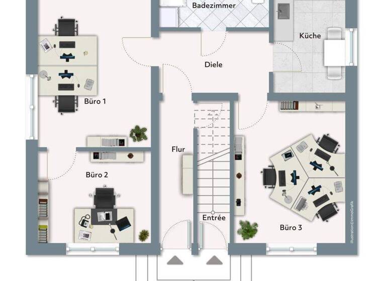 Bürogebäude zum Kauf 299.000 € 131,7 m² Bürofläche Holm 25488