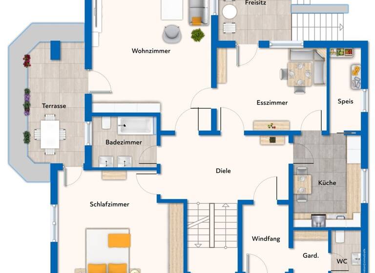 Einfamilienhaus zum Kauf 375.000 € 7 Zimmer 177 m² 810 m² Grundstück Frankenwinheim 97447