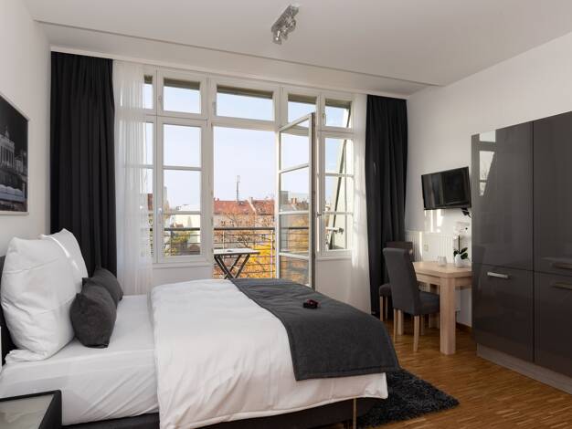 Studio zur Miete Wohnen auf Zeit 1.590 € 1 Zimmer 28 m² frei ab 01.03.2026 Mitte Berlin 10119
