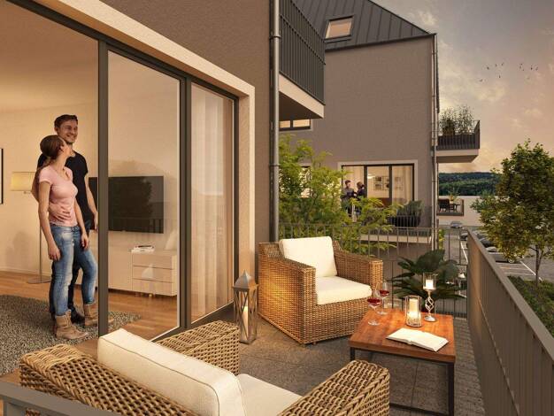 Wohnung zum Kauf - Erstbezug provisionsfrei 424.710 € 3 Zimmer 78,7 m² 1. Geschoss Rheinfelden Rheinfelden (Baden) 79618