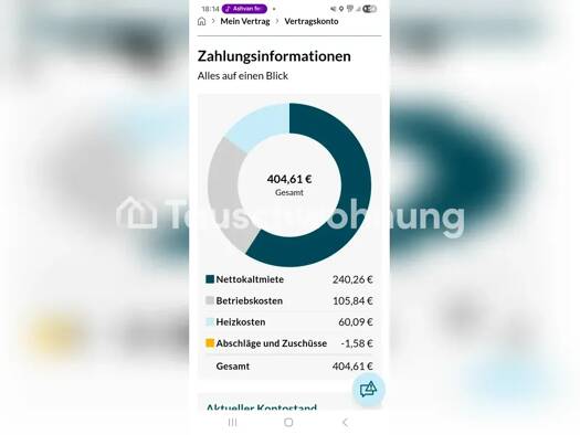 Wohnung zur Miete Tauschwohnung 240 € 1 Zimmer 40 m² 2. Geschoss Alsterdorf Hamburg 22309