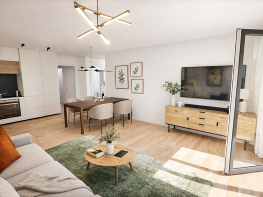 Terrassenwohnung zum Kauf - Neubau provisionsfrei 596.000 € 3 Zimmer 82,6 m² EG Uhlandstraße 10/1 Gärtringen 71116