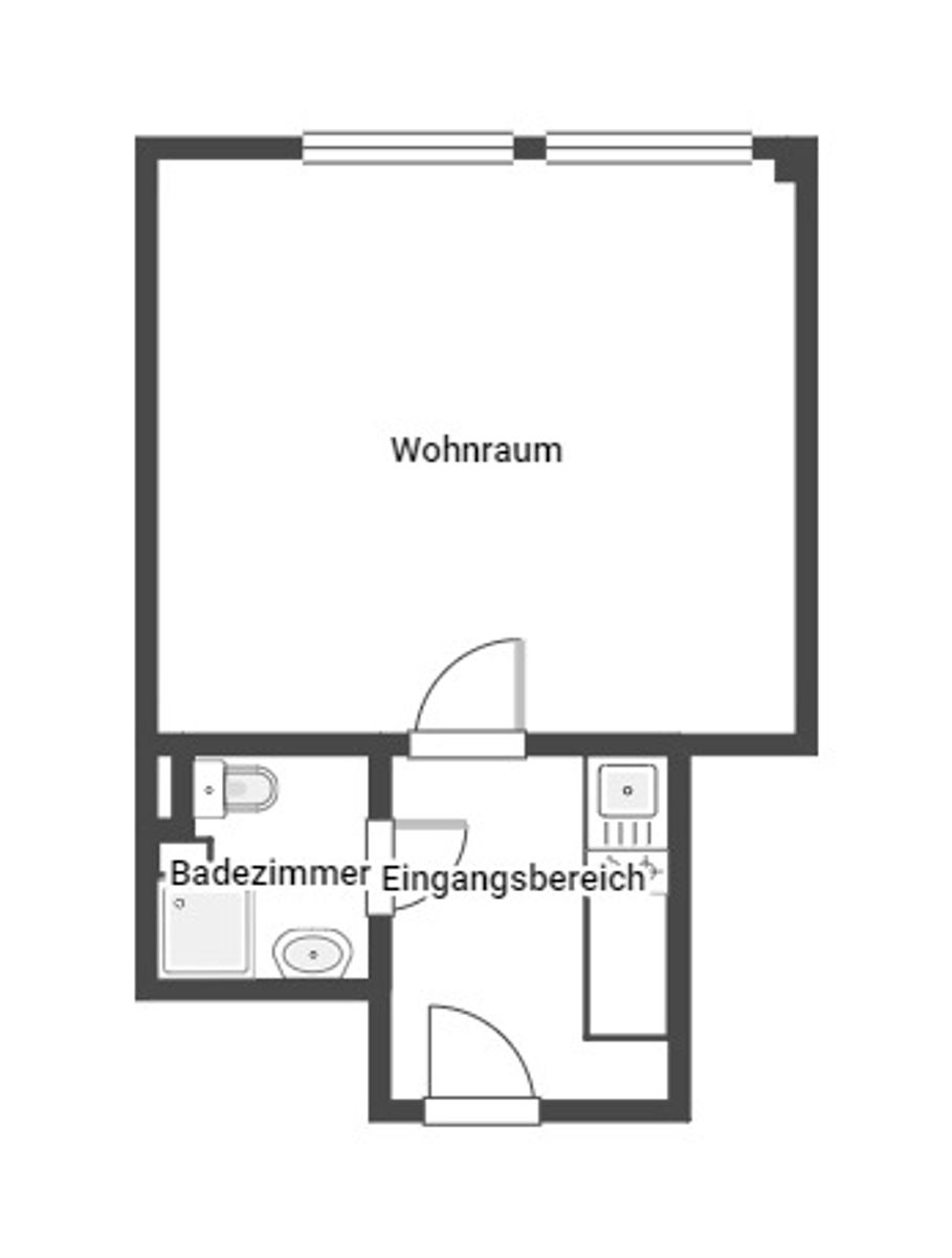 Immobilie zum Kauf als Kapitalanlage geeignet 119.900 € 1 Zimmer 27 m²<br/>Fläche Schönfeld Erlangen 91058