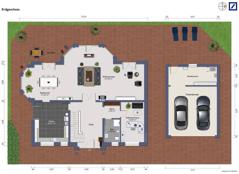 Einfamilienhaus zum Kauf 1.790.000 € 6 Zimmer 264 m² 5.221 m² Grundstück Sende Verl 33415