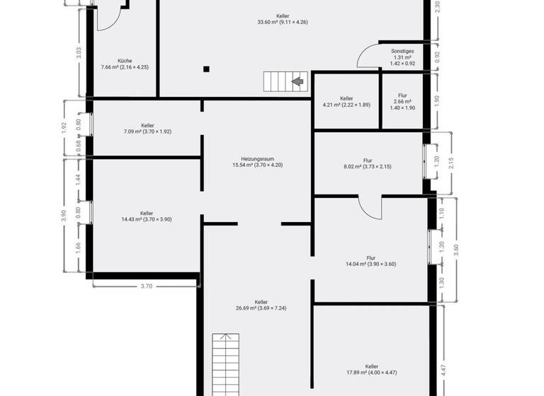 Villa zum Kauf 698.000 € 20 Zimmer 407 m² 1.052 m² Grundstück Gummersbach 51643