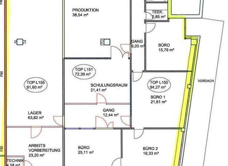 Lagerhalle zur Miete 3.000 € 258 m² Lagerfläche Valiergasse 58 Amras Innsbruck 6020