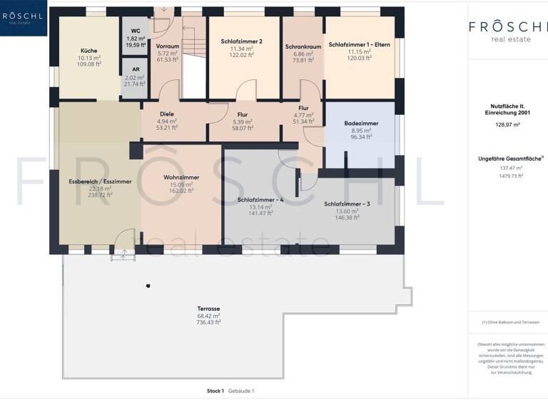 Haus zum Kauf 396.000 € 5 Zimmer 684 m² Grundstück Eggendorf 3508